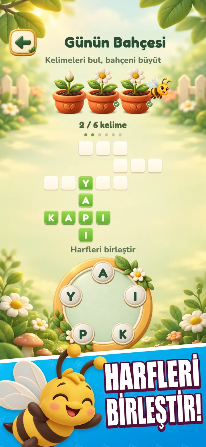 Harfleri birleştir